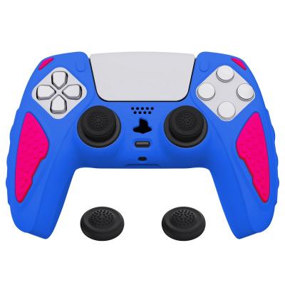 China Custom Silicone Sleeve Skin Cover For PS5 Dualsense Soft Silicone Rubber Case Protector Skin Cover PS5 Controller Grip For Playstation 5 for sale