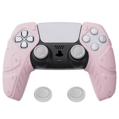 China Custom Silicone Skin Cover Compatible With Controller Swear-absorbent Waterproof Anti-Slip Skin Protector Fit PS5 Case Charging Station Silicone Cover Grip Handle For PS5 Charging Station for sale