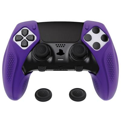 China Soft Silicone Sleeve Suitable For Charging Station PlayVital Game Accessories Silicone Protector Grip Skin Cover Case For Dualsense PS5 Edge Controller Joystick Parts Accessories for sale