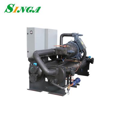 China High Performance Commercial Ground Source Heat Pump / Geothermal Heat Pump Heating And Cooling Air Conditioners for sale