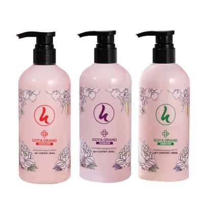 China Anti Dandruff Flower Field Shampoo Drunk Conditioner Scent Long Lasting Anti Dandruff Moisturizing Regenerating and Soft Set for sale