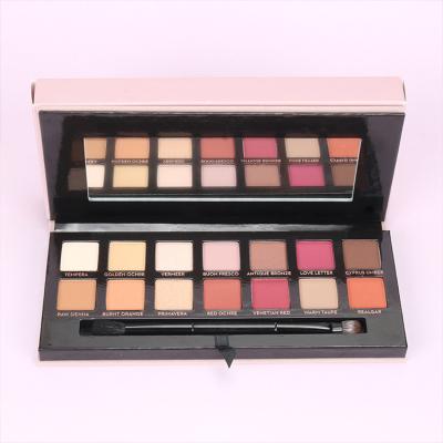 China Private label 2022 sexy eye shadow palette eyeshadow palette color logo waterproof private original design makeup for sale