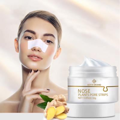 China Whitening Blackhead Remover Mask Shrink Plumbs Nasal Paste Deep Cleansing For Nose Facial Skin Care for sale