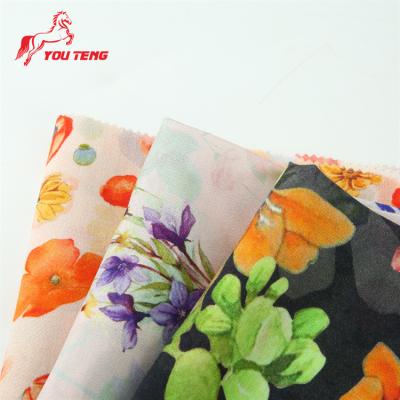 China Organic Fabric Supplier Spun Viscous Rayon Cotton Fabric Jersey Eco - Friendly For Women V120D*R30/102*61 for sale