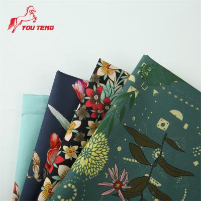 China Eco-friendly Floral Chiffon Fabric Fabrics Printing Fabric Anti-static Woven Customized Luxury Fabrics Flowers For Dresses for sale