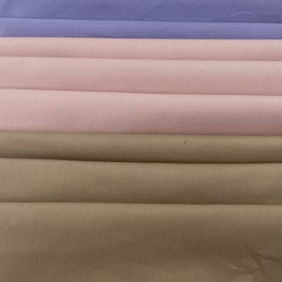 China Wholesale Anti Pill Cotton Polyester Staple Fiber Stretch Plain Imitation Fabric For Cloth for sale