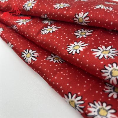 China Minimatt Microfiber Floral100% Polyester Crepe Dress Fabric Flame Retardant Custom Printed Chiffon for sale