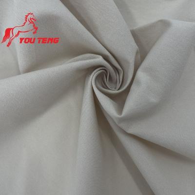 China 40S Cotton Rayon Fabric High Quality Organic Simple Plain Dyed Shirting Poplin Fabric Customized Colors For Dress for sale