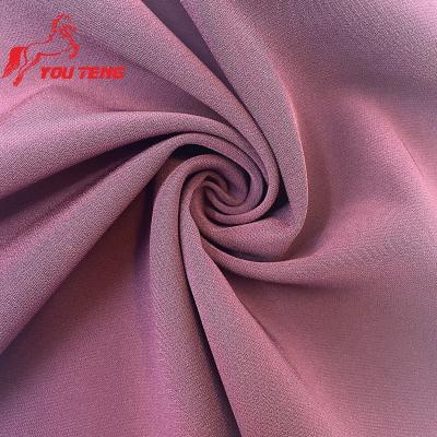 China Wrinkle Free Double Layers 75D 245GSM 4-Way Stretch 92% Polyester 8% Spandex Flame Retardant Fabric Used For Women Garment/Jacket for sale