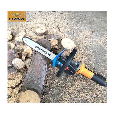 China 2-Stroke 11.5 Inch Electric Manual Chainsaw Mini Chainsaw Modified Professional Angle Grinder Household Function Wood Cutting Saw for sale