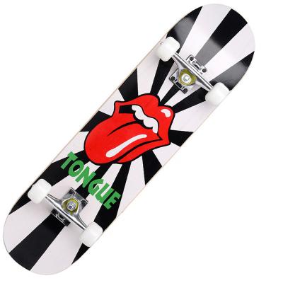 China Youth Skateboards for Beginners Skateboard Kick Surf Skateboard Full Double Layer Canadian Maple for Kids and Beginners for sale