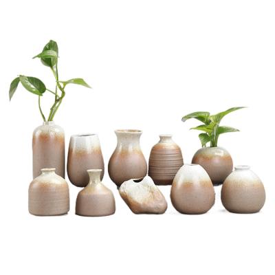 China (1300 degree) bulk cheap ceramic vases one piece fired at high temperatures high quality and multiple styles small for sale