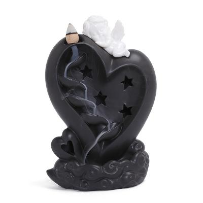 China European Wholesale Chinese Backflow Censer Cupid Incense Factory Cupid Smoke Backflow Censer Creative Home Decorations for sale