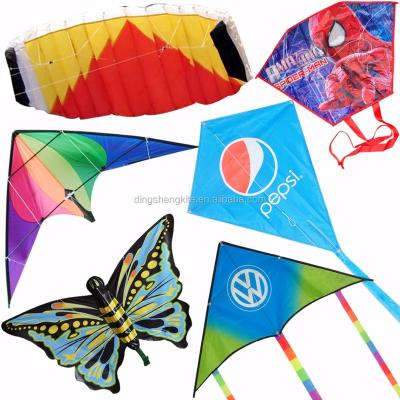 China Heat Transfer Printing Advertising Promotional Diamond Kites Logo Printing Kites for sale