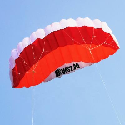 China No Printing Customized Double Line Stunt Kite Professional Kite Factory for sale