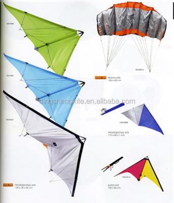 China Promotioanl Gifts/Advertising Stunt Kite Sports Advertising Nylon Kite Double Line Ripstop Fabric Kite for sale