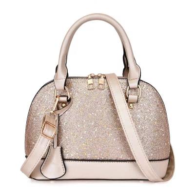 China Fashion New Wholesale Designer Handbags Luxury Sequins Portable Shell Bag One Shoulder Messenger Bag for sale