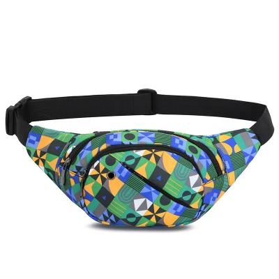 China Wholesale Oxford Colorful Water Proof Fabric Leisure Multilayer Waterproof Waist Bag Running Sport Bum Bags for sale