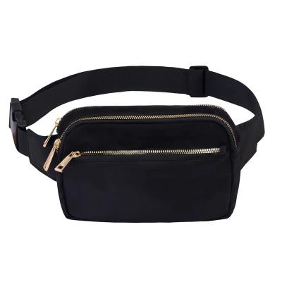 China Water Proof Fashion Waist Bag Water Resistant Adjustable Hip Belt For Travel Increasing Recycling Running Bum Bag for sale