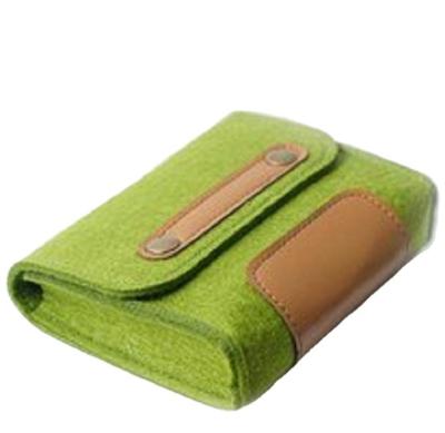 China Hot Sale High Quality Anti-theft Felt Felt Purse Ladies Wallet Money Organizer Felt Short Wallet Small for sale