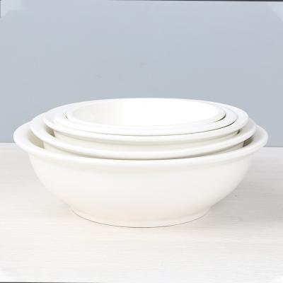 China Apple Viable Ceramic Bowl Porcelain Bowl White Kitchenware Dinnerware Set for sale