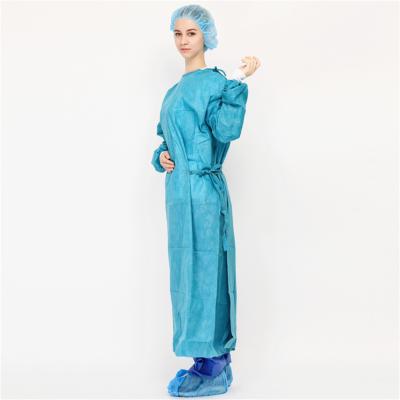 China Durable S-2XL Disposable Surgery Gowns Surgical Scrub Gown For Operating Rooms for sale