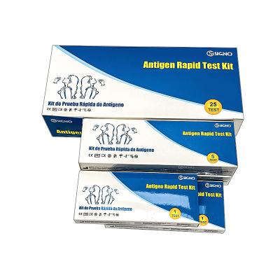 China Swab Antigen Home Testing Kit Self Test Medical Device OEM ODM for sale