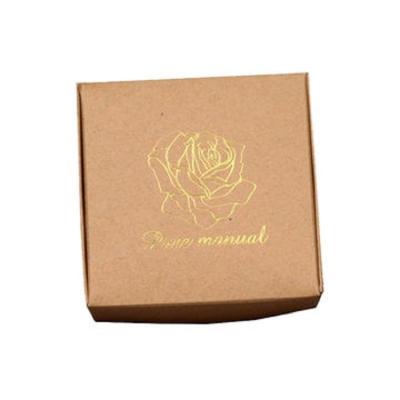 China Recycled Materials Logo Printing Kraft Paper Factory Custom Wholesale Packaging Box For Soap for sale