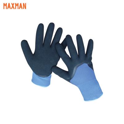 China Cut Working Cheap Durable Black Nitrile Gloves for sale