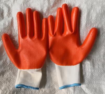 China Nitrile Cut Nylon Coated Gloves With CE Certificate for sale