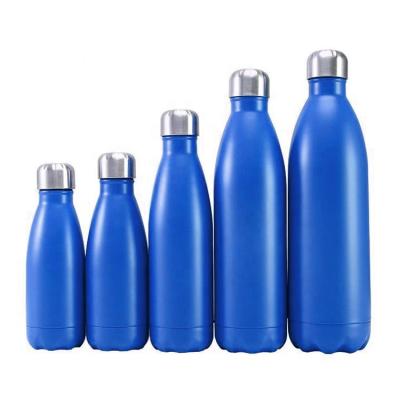 China Viable USA Warehouse Wholesale Coca-Cola Bottle Tumbler Cups Bottle 500ml Knock Double Wall Stainless Steel Water Bottle for sale