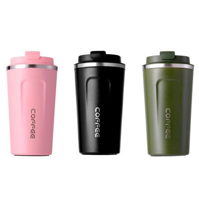 China 380ml 510ml Viable Insulated Bottle Warmer Aqua Flask Bulk Tumbler Stainless Steel Coffee Tumblers Travel Coffee Mug for sale