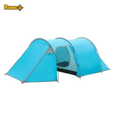 China Outdoor Lightweight Waterproof Windproof Waterproof Wholesale Tent 4 Person Backpacking Camping Family Tent for sale