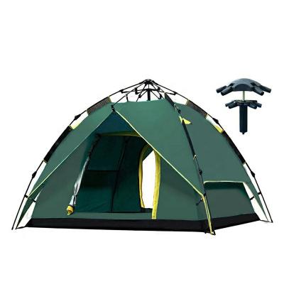 China Straight tie type 2021 most popular wholesale portable outdoor camping instant noise travel tent Waterproof tent-camping for sale for sale