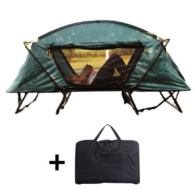 China Hot Selling Double Layer Automatic Waterproof Outdoor Portable Foldable Diagonal Tying Type Pop Up Camping Bed Tent, Tent Cradles With Carry Bag for sale