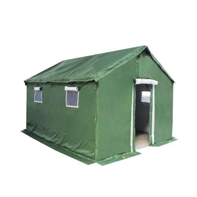 China Wholesale High Quality UV Resistant Disaster Relief Canvas Wall Army Tent Desert Waterproof Camouflage For Military Tent for sale