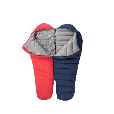 China Hot Selling Mummy Outdoor Light Weight Sleeping Bag Portable Natural Waterproof Winter for sale