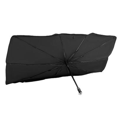 China Lowering Professional Custom Car Interior Windshield Sunshade Portable Foldable Umbrella Sun Shade For Car for sale