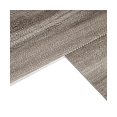 China Factory Supply Contemporary Light Gray Rigid Viny Soundproof Spc Click Flooring For Domestic / Business for sale