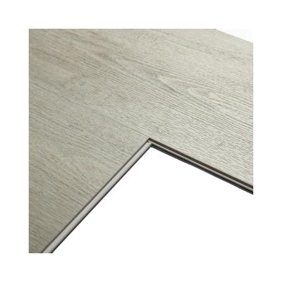 China Wholesale Price Light Gray Rigid Viny Moisture-Proof Spc Contemporary Floor Plank For Home/Business for sale