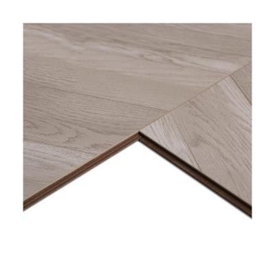 China Direct Selling Contemporary Light Oak Fiber Coving Wood Soundproof Composite Flooring For Domestic / Business for sale