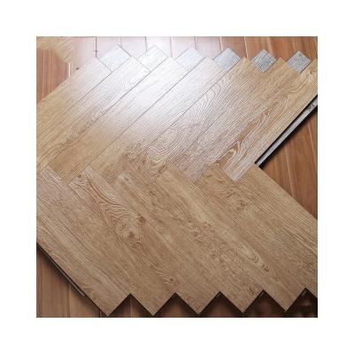 China Wholesale Price Contemporary Dark Wood Fiber Oak Comfortable Waterproof Composite Flooring For Domestic / Business for sale