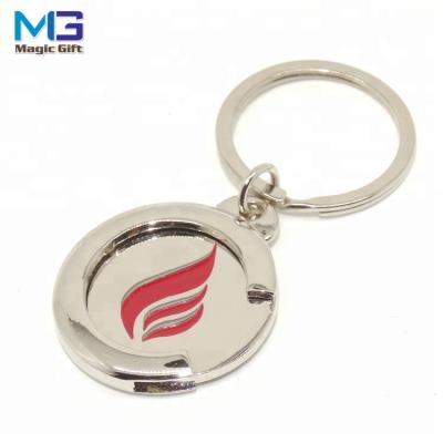 China Europe Supermarket Metal Trolley Use Customized Key Chain / Trolley Coin Key Chain / Key Chain With Soft Enamel for sale