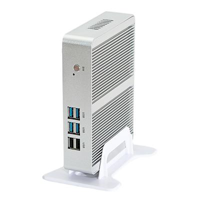 China Xingtac MPC-2171 Intel Core i3 i5 DDR3 MSATA WIFI Gaming PC 6*USB Windows 10Micro White BOX Mini PC No Monitor for sale