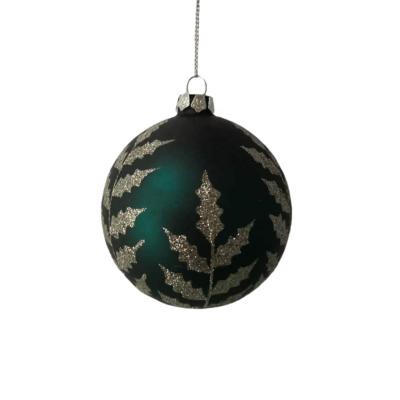 China Vintage Decoration Ornaments Painted Hanging Christmas Balls / Beautiful Christmas Ball Retro for sale