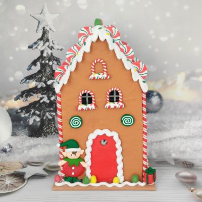 China Battery Operated Polymer Clay Led Lit Up Personalized Polymer Clay Home Ornaments for sale