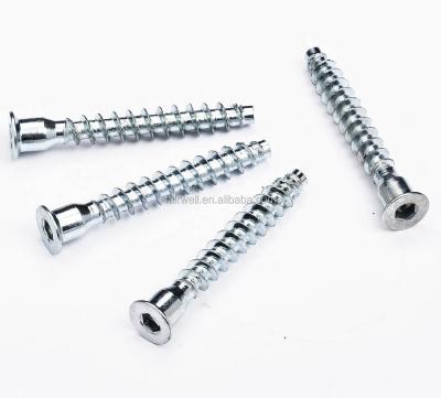 China Furniture set and different types of confirmat connecting screws for sale