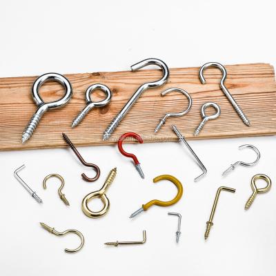 China Carbon Steel High Quality Competitive Price Wooden Screw Hook for sale