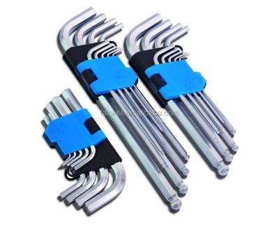 China COMBINE the different types of hex key sets for sale