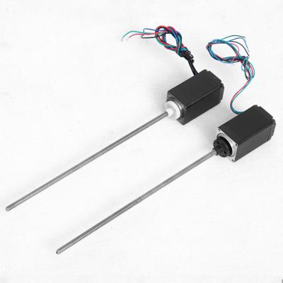 China NEMA 11 Linear Stepper Motor External Non Captive Lead Screw Micro Stepping Motor For Medical Beauty Machine 28*28mm for sale